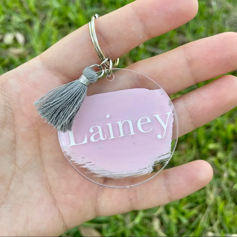 Custom name keychain - Picture 2 of 7